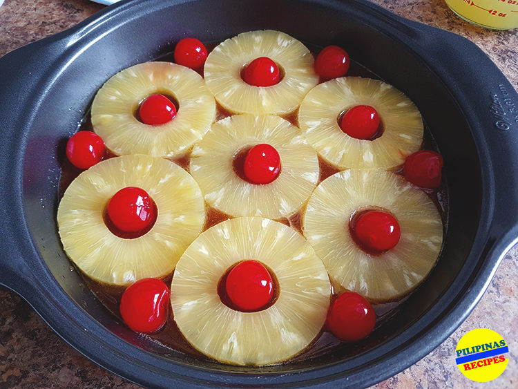 Pineapple Upside Down Cake Ingredients