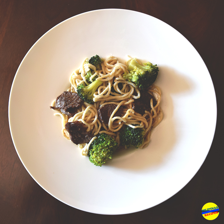 Lo Mein, Beef  Broccoli Recipe