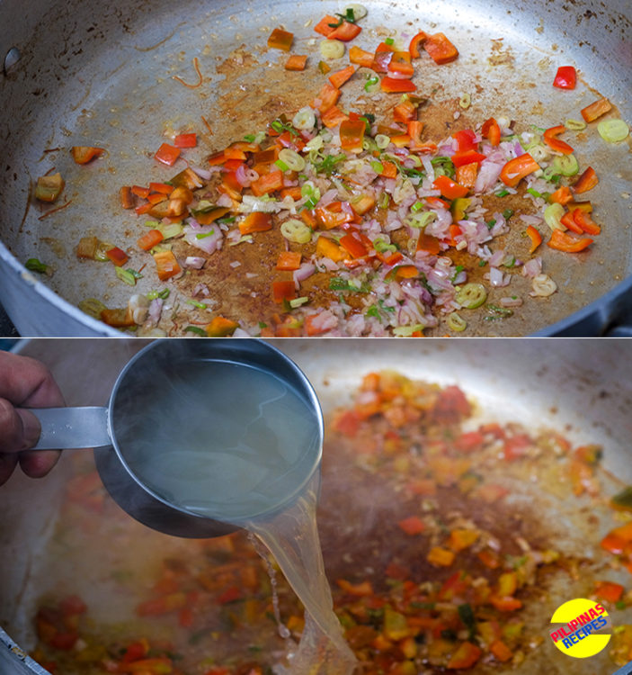 Paella De Marisco Preparation 3