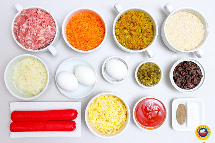 Pork Embutido Ingredients