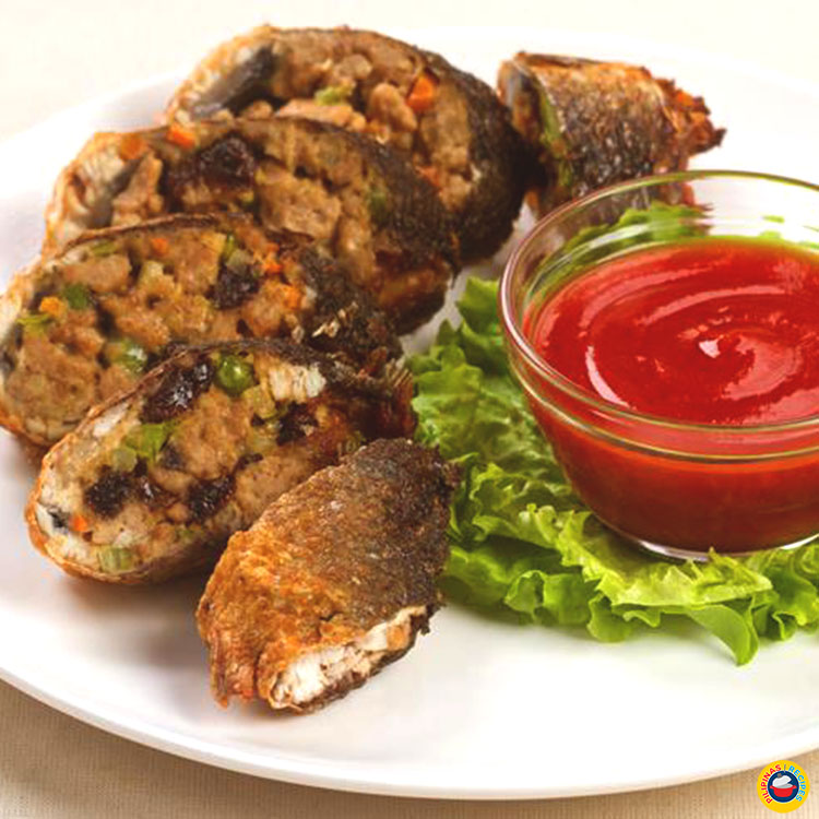 Relyenong Bangus Recipe (Bangus Relleno)