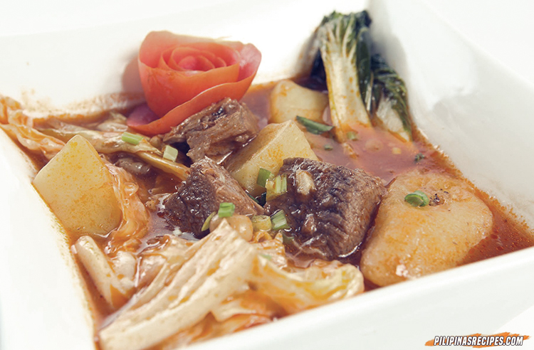 Beef Pochero Recipe (Pocherong Baka)