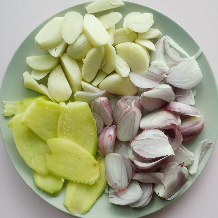 Paksiw na Galunggong Ingredients