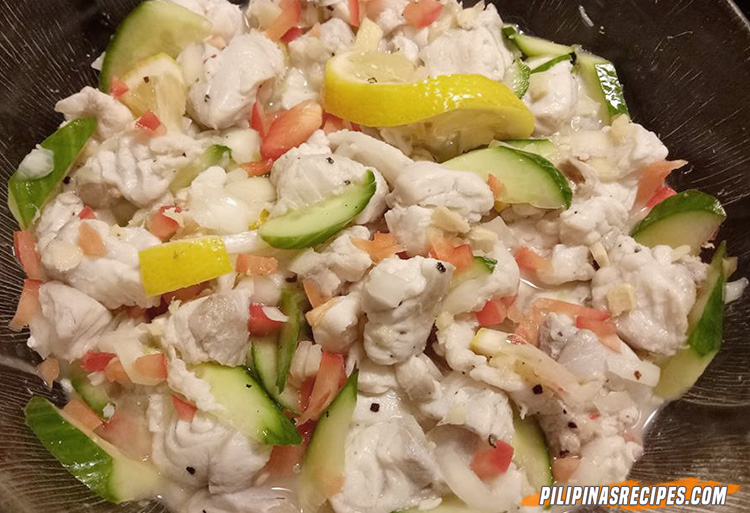 Fish Ceviche Recipe (Kinilaw na Isda Recipe)