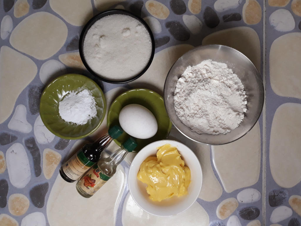 Sugar Cookies Ingredients