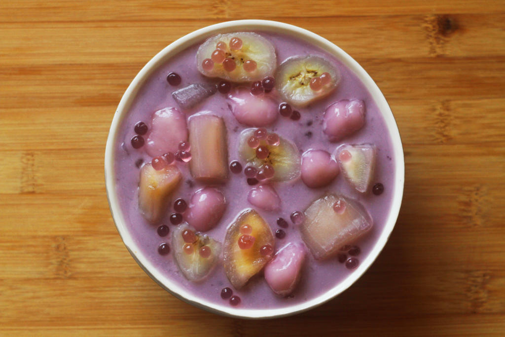 ginataang bilo bilo 