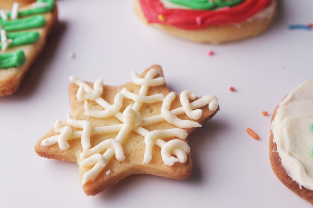 Decorated sugar cookies