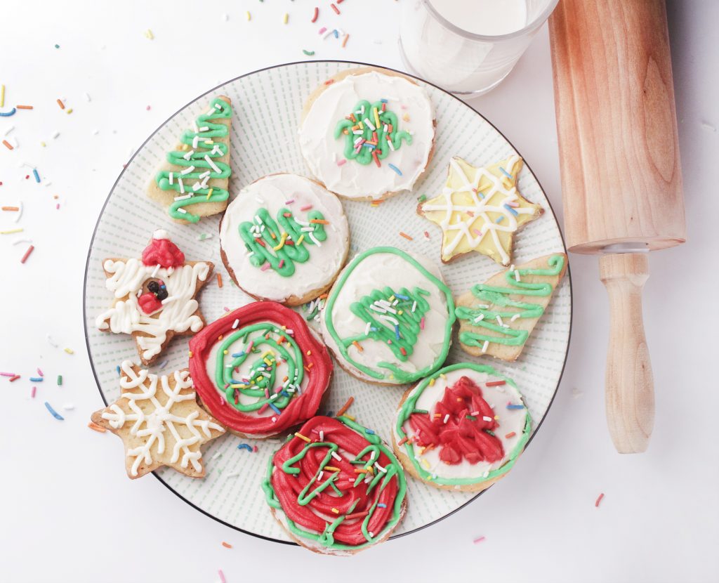 Frosted cookies