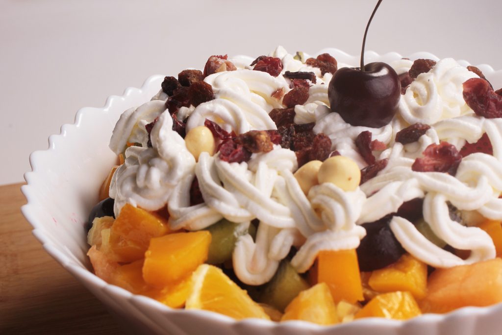 Whipped Cream Cheese Fruit Salad Recipe