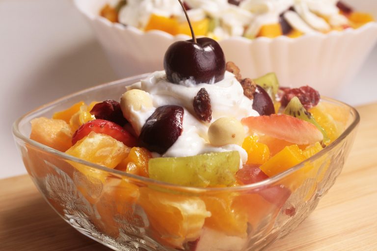 Whipped Cream Cheese Fruit Salad Recipe