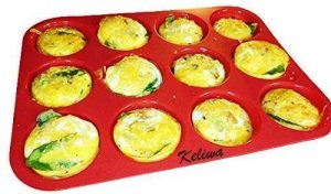 Keliwa 12 Cupcake Baking Pan