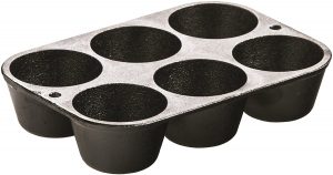Lodge L5P3 Cast Iron Mini Muffin