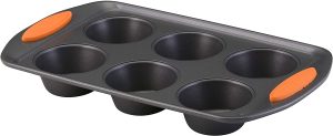 Rachael Ray Yum -o! Nonstick Bakeware Muffin Tin with Grips